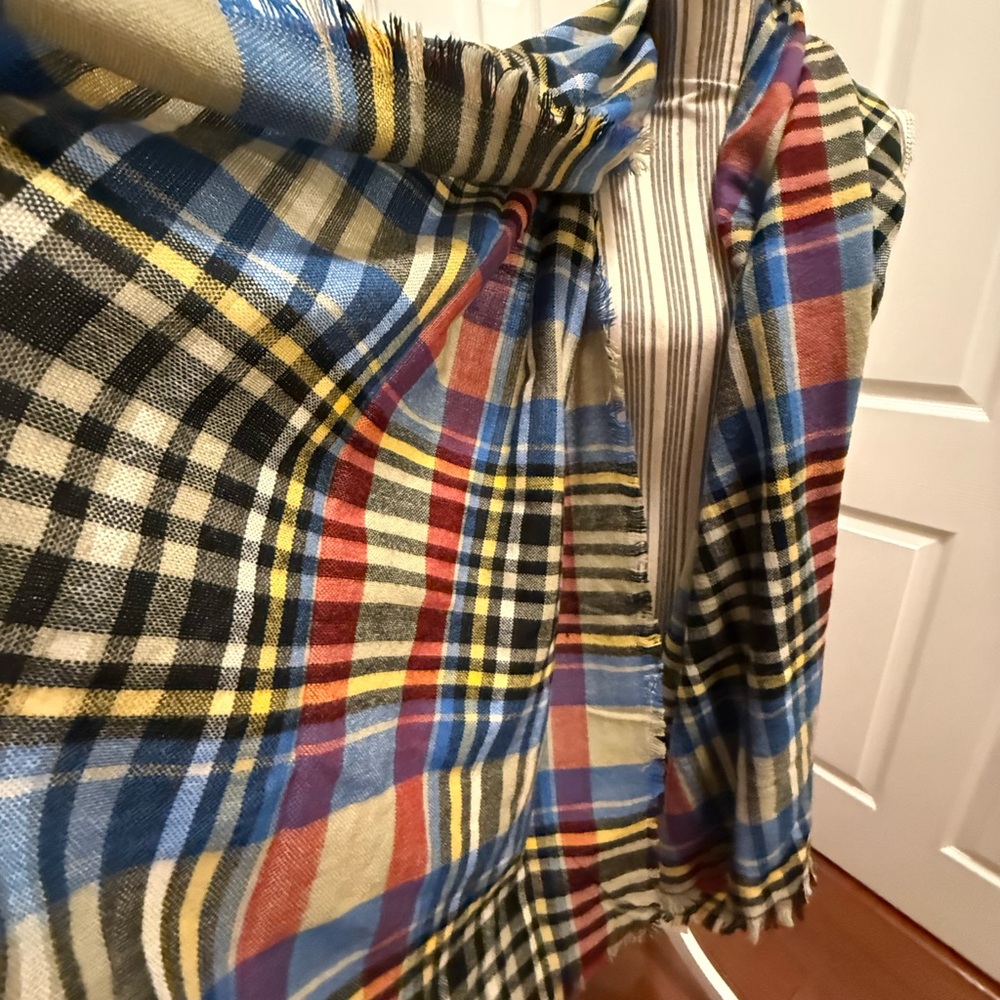 Scarf Ages and Dora
Blanket Plaid Natural (2311) NWT
